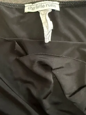 Charlotte Russe Black Halter Camisole Top thumbnail 3
