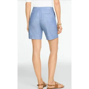 Talbots Newport Chambray Blue Perfect Short size 6P thumbnail 3