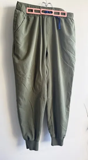 FIGS Tansen Jogger Scrub Pants Olive Green Technical Collection XL‎ thumbnail 1