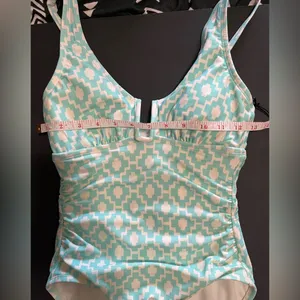 SHADE & SHORE One Piece Swimming Suit NWT Full Seat Coverage Women’s Sz XS thumbnail 8