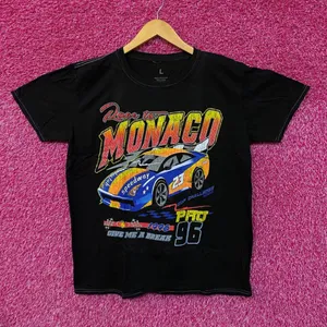 Race to Monaco Pro 96 Cup Challenge 1000 Racing Car Tee L thumbnail 1