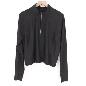 DSG Womens Run Meet & Greet 1/2 Zip Pure Black Pullover XXL thumbnail 2