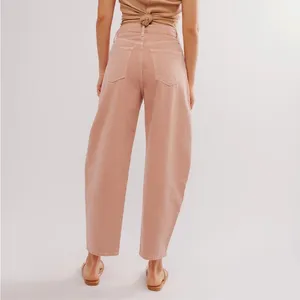 AGOLDE Mara Barrel Jeans in Pink Salt thumbnail 3