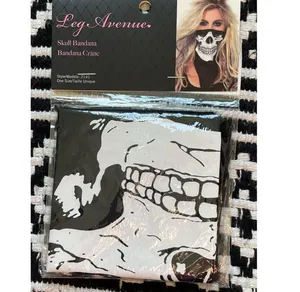 Leg Avenue Skull Bandana NWT! thumbnail 2