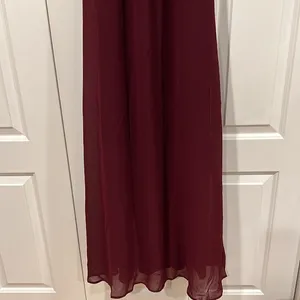 Show me your mumu wedding burgundy new with tags‎ maxi thumbnail 4