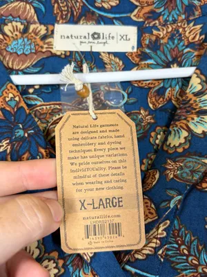 NWT Natural Life Floral Paisley Mini Dress Size XL thumbnail 10