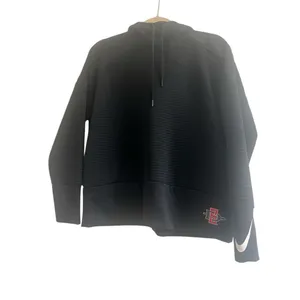 ✨Nike Women's Dri-Fit Veneer Quilted Pullover Training Sz Medium Hoodie✨ thumbnail 2