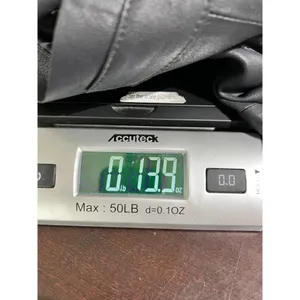 Rawtus Japanese Designer Goatskin Leather Moto Jacket Black 40 M thumbnail 15