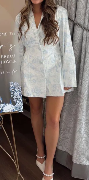 For Love & Lemons Chantal Blazer Dress thumbnail 1