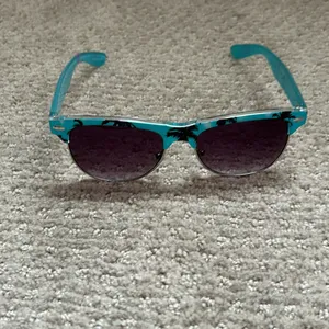 Palm tree print sunglasses Blue thumbnail 6