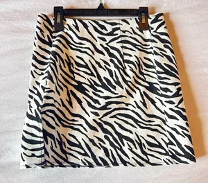 Zebra skirt thumbnail 1