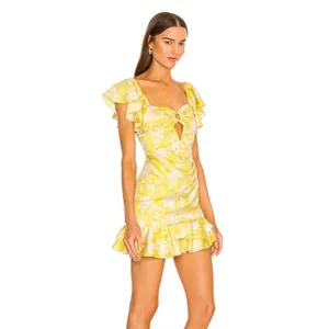Michael Costello x Revolve Sabrina Mini Dress Sz. XXS thumbnail 2
