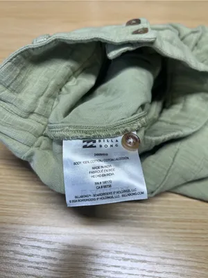 Billabong Tailor Made High Rise Shorts Avocado Green XS thumbnail 8