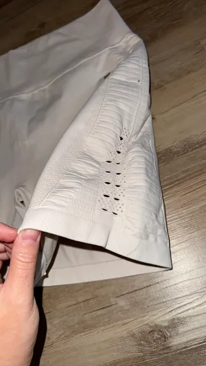 Tan Gymshark biker shorts thumbnail 4