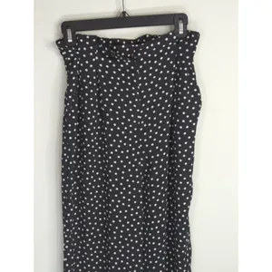 Zara Basic Black & White Polka Dot Pants‎ Women's XS Pinup Retro Preppy thumbnail 2
