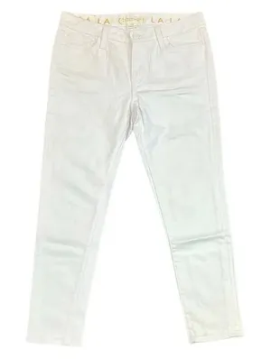 Kate Spade Broome Street White Mid Rise Straight Leg Jeans 29 thumbnail 1