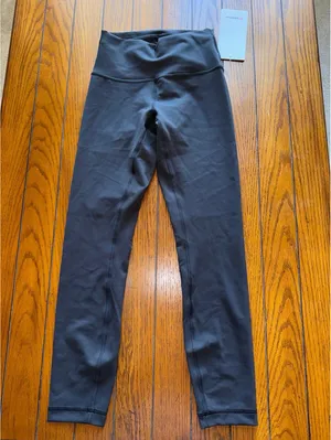 Lululemon Wunder Train High Rise 25” Black Size 4 NWT thumbnail 3