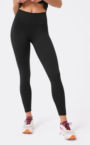 NWT Terez TLC Leggings Size Small S Black high waist thumbnail 1