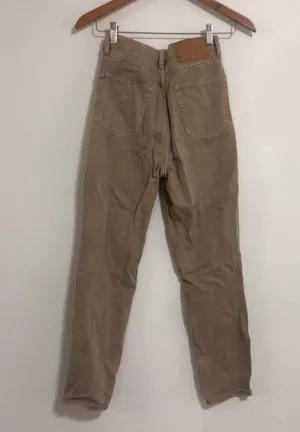 H&M Divided Ankle-length Beige Jeans size 0. thumbnail 2