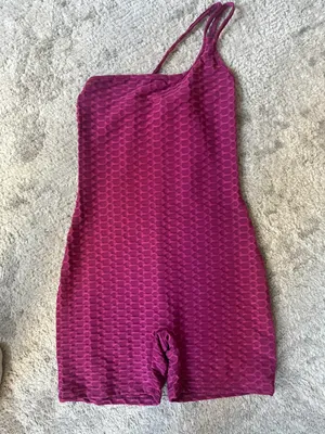 Workout Romper Pink thumbnail 1