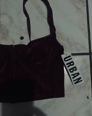 Urban Outfitters Women's Burgundy Corset new thumbnail 3