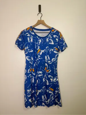 Adidas x FARM Rio Butterfly Print Dress thumbnail 3