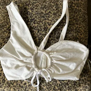 superdown Revolve  White Crop Top thumbnail 1