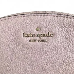 Kate Spade Half Moon Blush Leather Wristlet wallet $129 NEW thumbnail 8