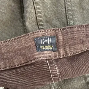 NWT Citizens of Humanity Logan Moto Pants Sz 24 Brown Low Rise Skinny‎ Grunge thumbnail 4