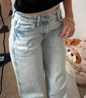 Light Blue Wash Jeans thumbnail 1