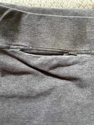Lands' End Gray Flare Sweatpants thumbnail 2
