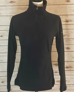 Columbia fleece quarter zip pullover top thumbnail 1