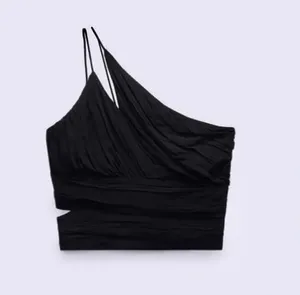 ZARA Asymmetrical One-Shoulder Top thumbnail 2