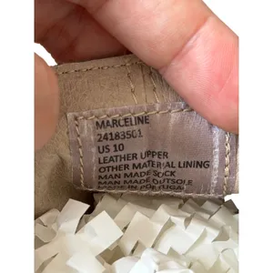 Steve Madden Marceline Taupe Suede Lug Sole Chelsea Ankle Boots Womens 10 thumbnail 5