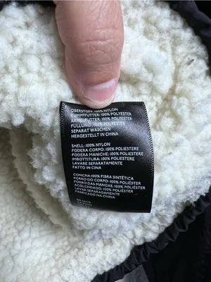 Urban Outfitters Women’s iets frans Puffer Batwing Sherpa Jacket Zip Up‎ Size M thumbnail 11