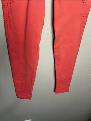 Acta Wear Evo Seamless Coral High Rise Athletic Leggings‎ thumbnail 7