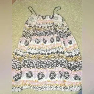 Elodie Women’s geometric multi patterned tank top thumbnail 2