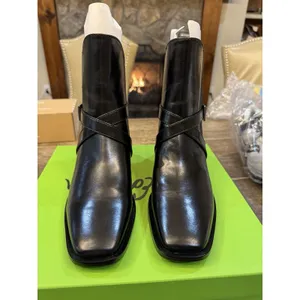 Sam Edelman Women's Tanner Ankle Boot Black Size‎ 6.5 Decorative Strap Buckle thumbnail 4