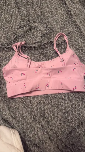 Astoria Activewear Cherry Sports Bra Pink Blossom thumbnail 3