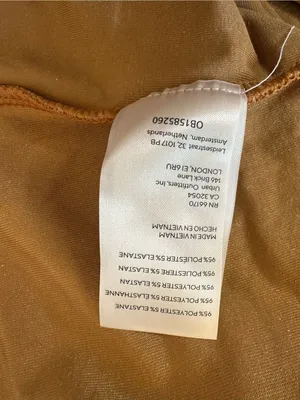 FREE PEOPLE Terese Velvet Top in Pumpkin Pie size L thumbnail 5
