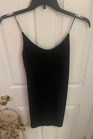 Revamped Bodycon Dress Black Size M thumbnail 1