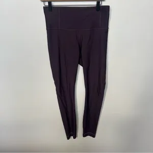 Lululemon Zoned In Tight 27" Plum Shadow Size 10 thumbnail 6