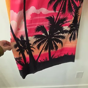 Scuba Dress Beach Pool Swimdress Thick Modest Swimwear Padded Vacation Palm L thumbnail 3