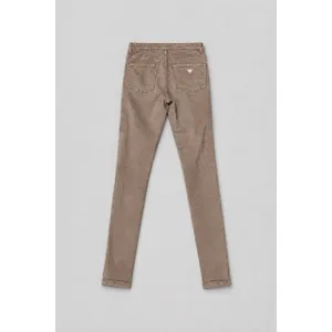 GUESS Ultra High Rise Cropped Skinny Pants Women’s Size 27 Taupe Brown Stretch thumbnail 13