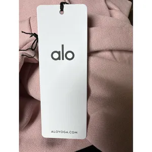 Alo Yoga Accolade Hoodie‎ Sweatshirt Ballet Pink Unisex Size Small thumbnail 11