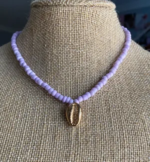 trendy Beach Necklace With Shell thumbnail 1