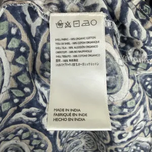 Cleobella Organic Cotton Floral Medallion Mini Dress Large Tunic Boho Relaxed‎ thumbnail 8