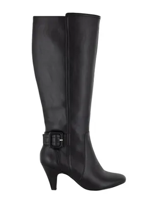 NWT Bella Vita Womens Troy II Tall Dress Boots Block Heel TROY2 Black 6.5M thumbnail 3