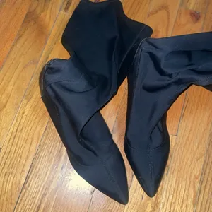 Charles by Charles David Elastic socks boots heels thumbnail 4