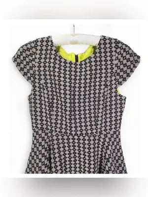 Anthropologie Maeve Women’s Jacquard Geometric Fit and Flare Short Size 6 thumbnail 8